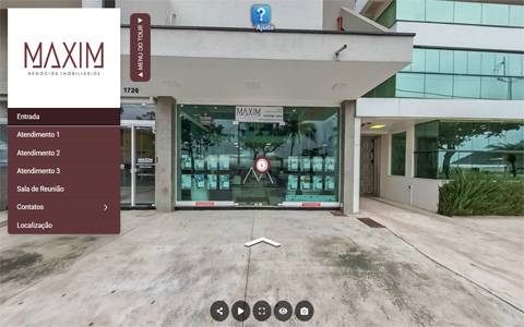 Imagem inicial do tour virtual