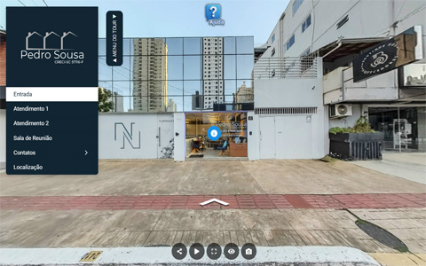 Imagem inicial do tour virtual