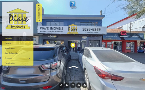 Imagem inicial do tour virtual