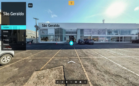 Imagem inicial do tour virtual