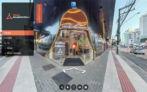 Imagem inicial do tour virtual