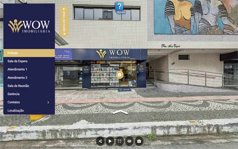 Imagem inicial do tour virtual