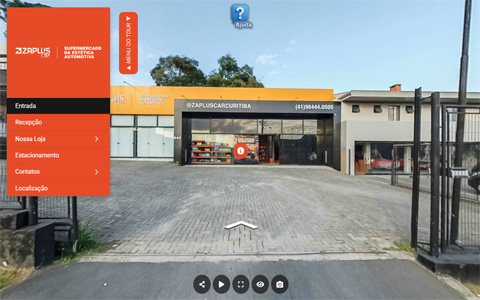 Imagem inicial do tour virtual