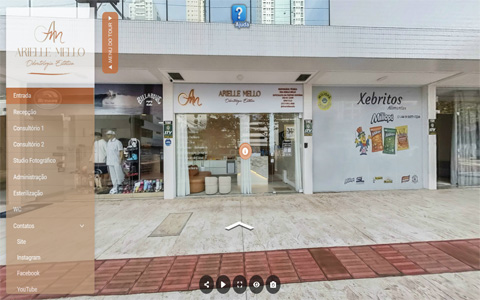 Imagem inicial do tour virtual