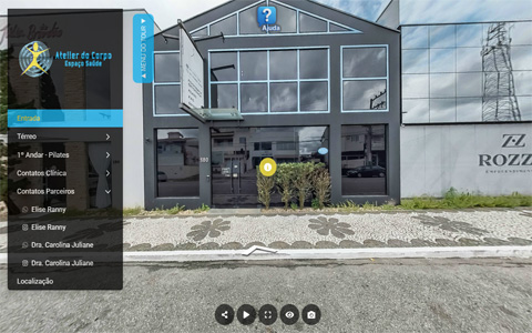 Imagem inicial do tour virtual