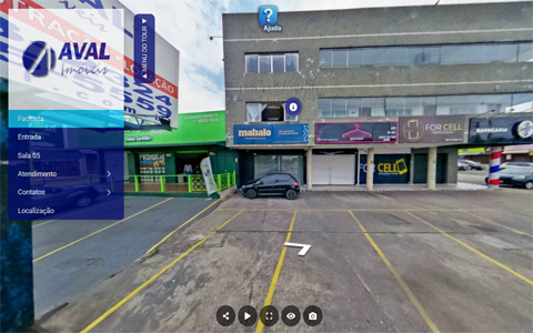 Imagem inicial do tour virtual