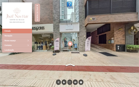 Imagem inicial do tour virtual