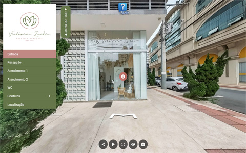 Imagem inicial do tour virtual