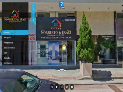 Imagem inicial do tour virtual