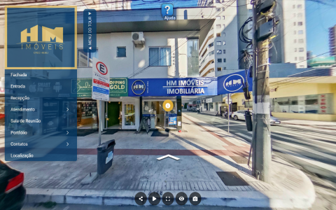 Imagem inicial do tour virtual