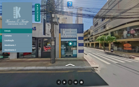 Imagem inicial do tour virtual