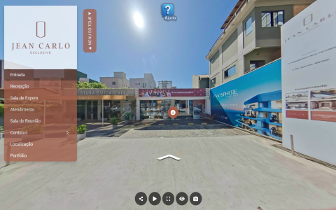 Imagem inicial do tour virtual