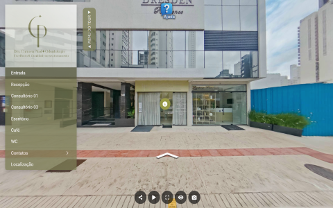 Imagem inicial do tour virtual