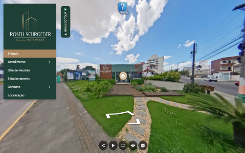 Imagem inicial do tour virtual