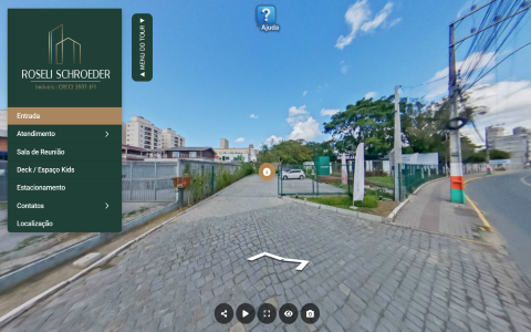 Imagem inicial do tour virtual