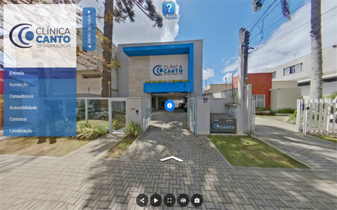 Imagem inicial do tour virtual