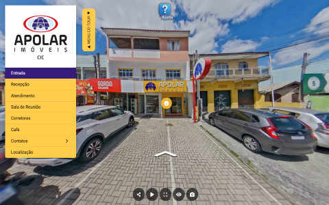 Imagem inicial do tour virtual