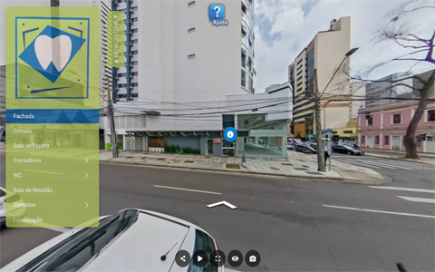 Imagem inicial do tour virtual