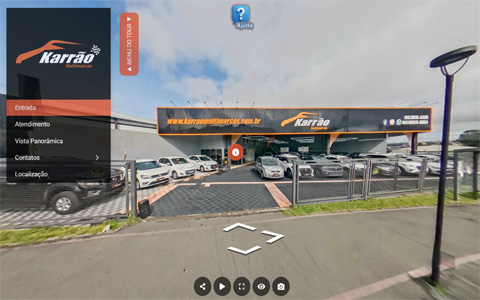 Imagem inicial do tour virtual