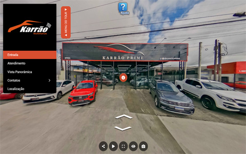 Imagem inicial do tour virtual