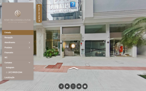 Imagem inicial do tour virtual