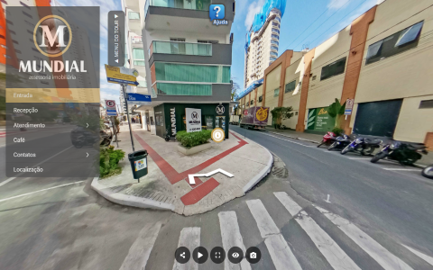 Imagem inicial do tour virtual