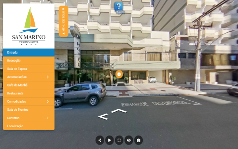 Imagem inicial do tour virtual