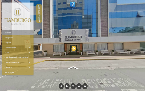 Imagem inicial do tour virtual