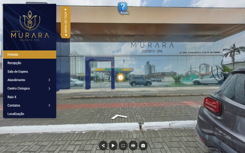 Imagem inicial do tour virtual