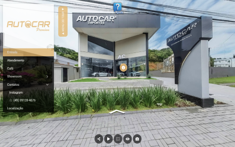 Imagem inicial do tour virtual