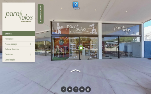 Imagem inicial do tour virtual