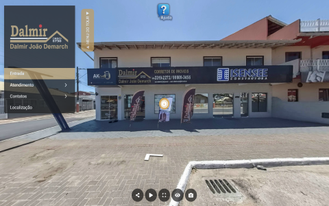 Imagem inicial do tour virtual