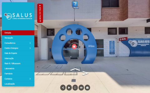 Imagem inicial do tour virtual