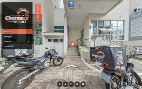 Imagem inicial do tour virtual