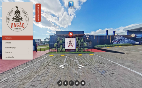 Imagem inicial do tour virtual