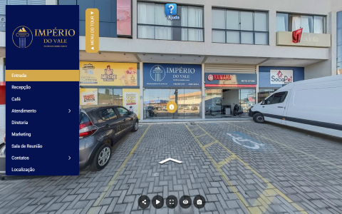 Imagem inicial do tour virtual