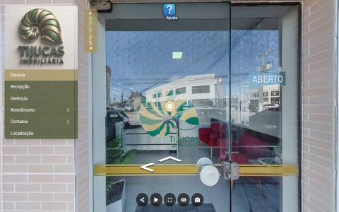 Imagem inicial do tour virtual