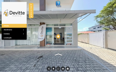 Imagem inicial do tour virtual