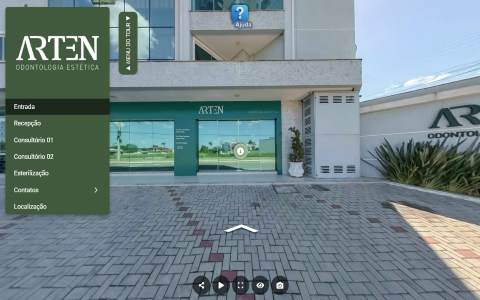 Imagem inicial do tour virtual