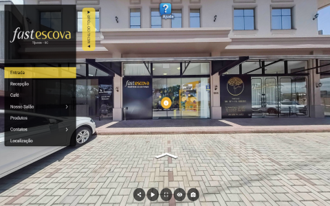 Imagem inicial do tour virtual