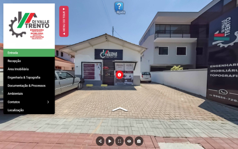 Imagem inicial do tour virtual