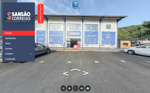 Imagem inicial do tour virtual