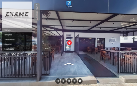 Imagem inicial do tour virtual