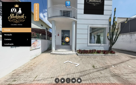 Imagem inicial do tour virtual