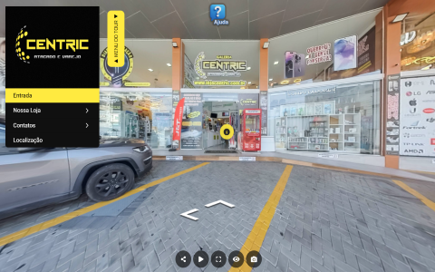 Imagem inicial do tour virtual