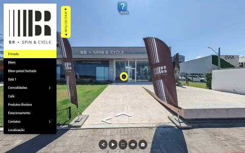 Imagem inicial do tour virtual