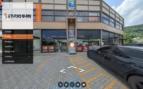 Imagem inicial do tour virtual