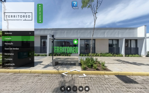 Imagem inicial do tour virtual