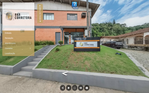 Imagem inicial do tour virtual