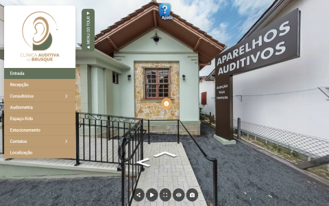 Imagem inicial do tour virtual